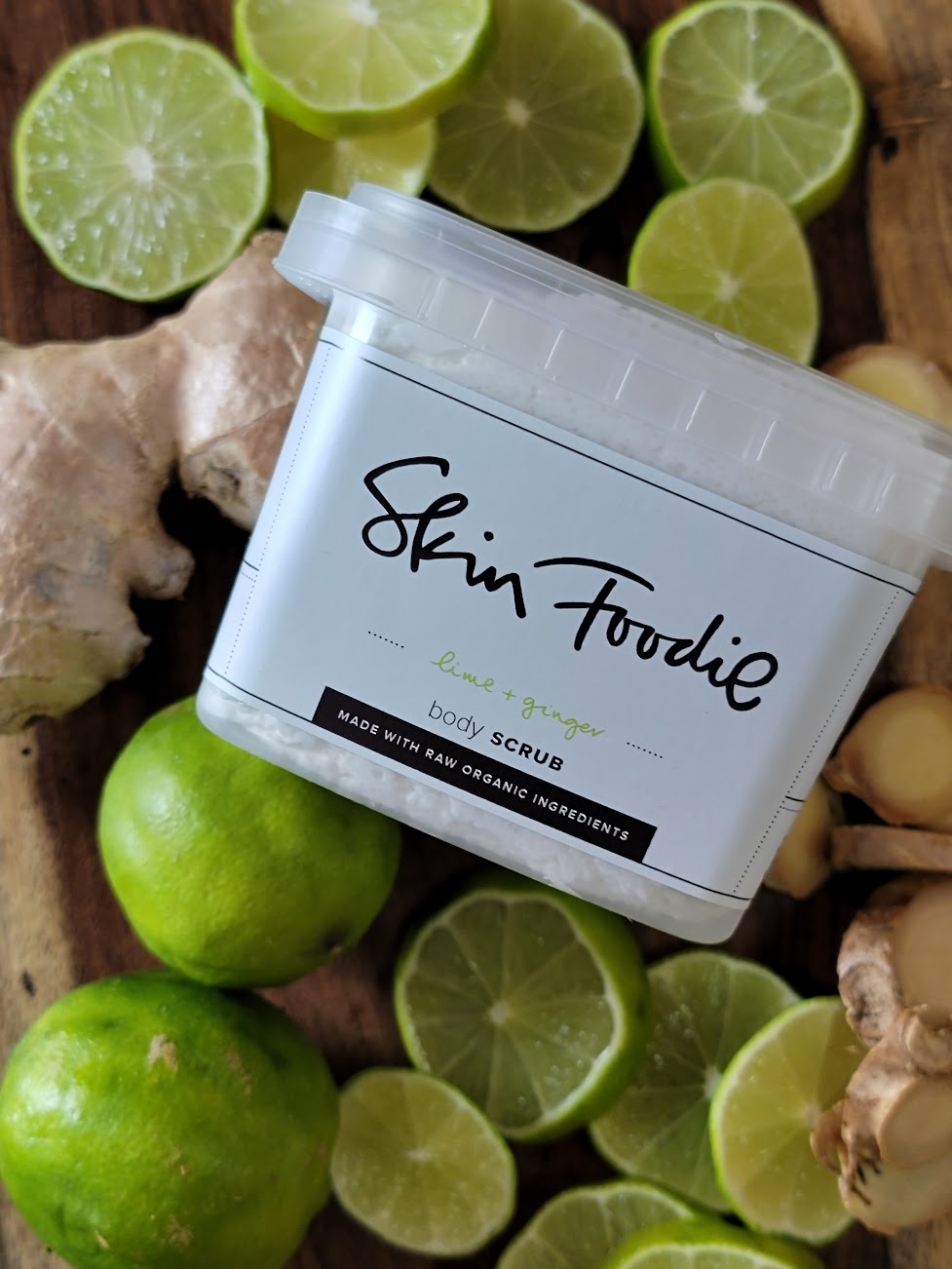 lime + ginger | body scrub