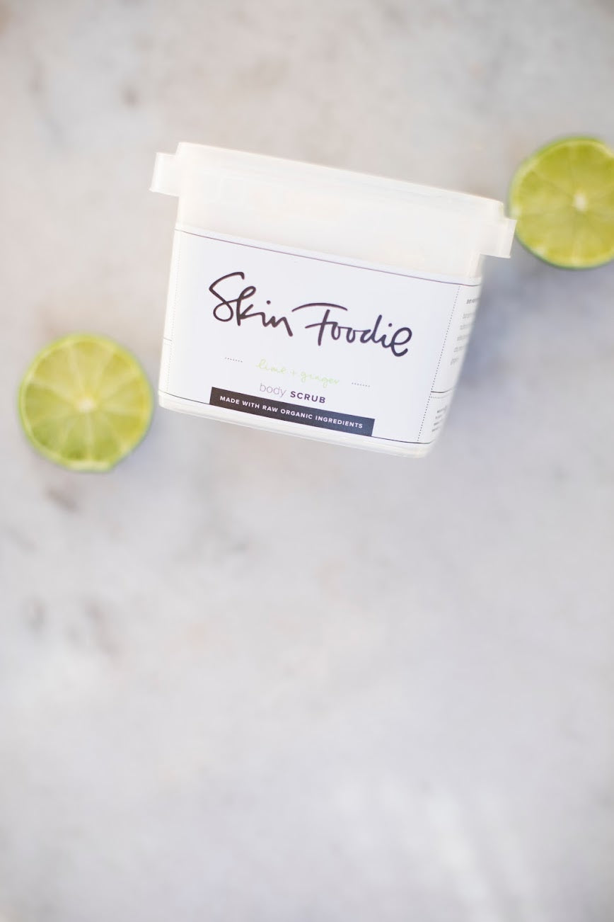 lime + ginger | body scrub