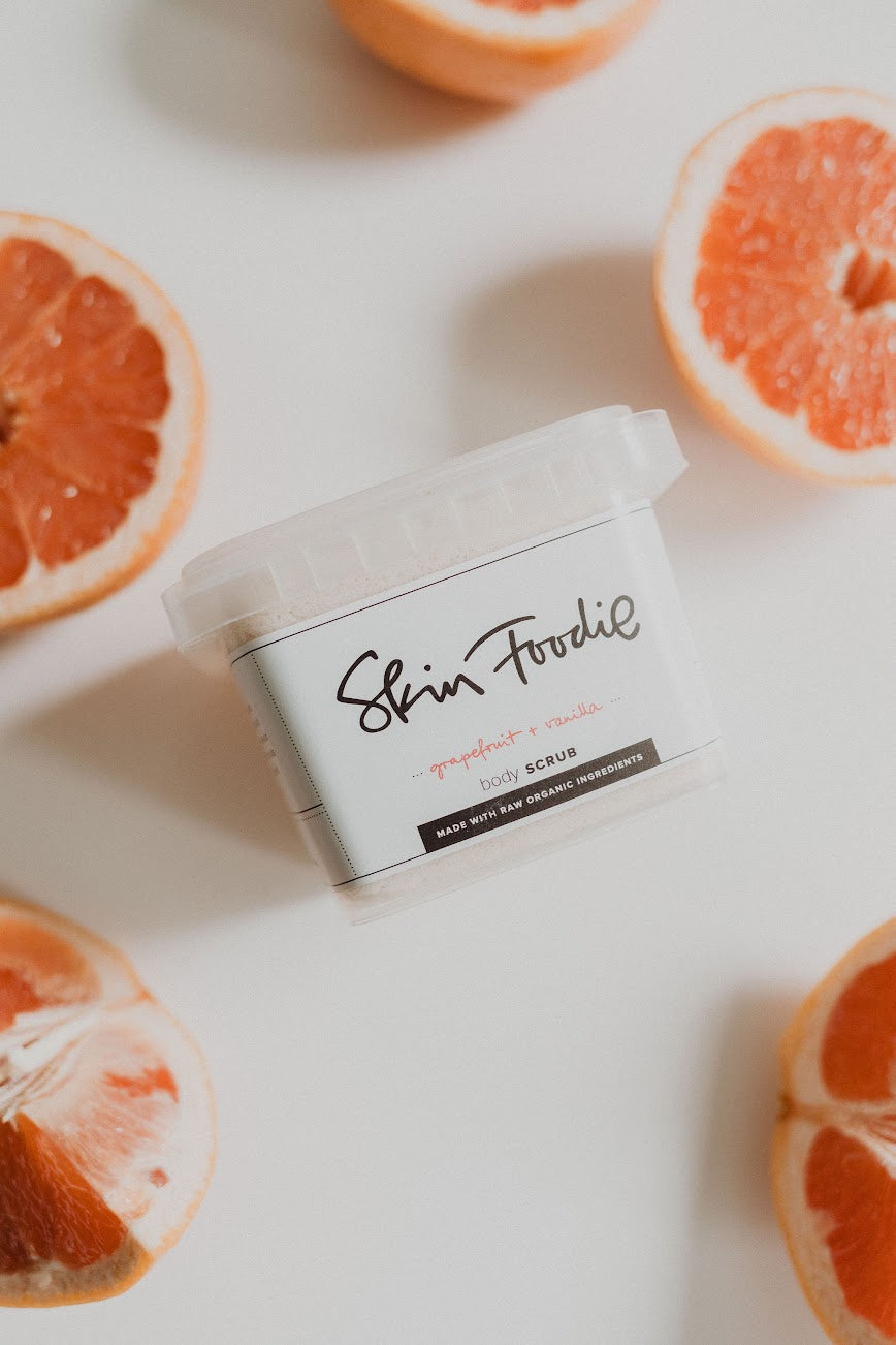 grapefruit + vanilla | body scrub