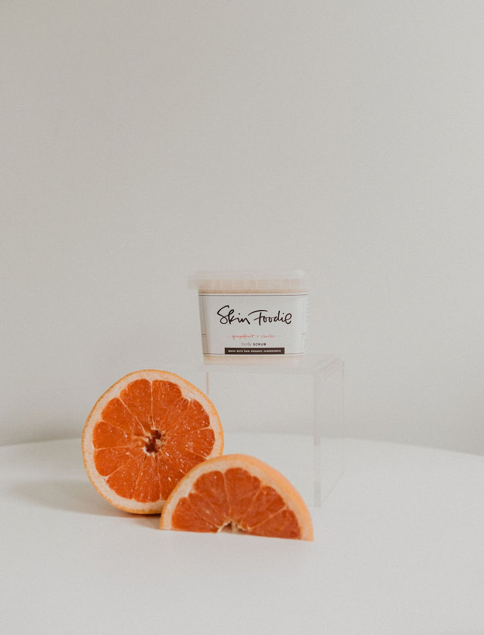 grapefruit + vanilla | body scrub