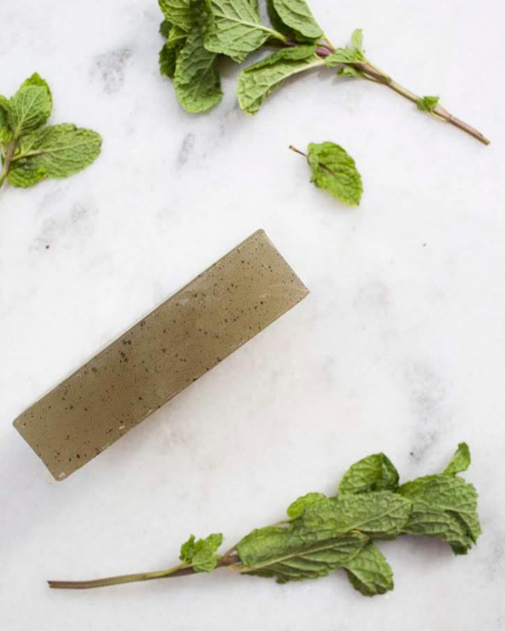 peppermint + coriander | bar soap